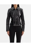 Lamarque Ladies Faux Leather Jacket In Multi