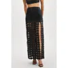 Lamarque Kali Multi-circle Maxi Skirt In Black