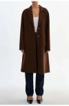 Lamarque Katie | Reversible Wool Coat In Leopard