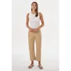 Lamarque Keeghan Faux Leather Cropped Pant In Multi