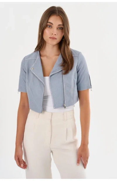 Lamarque Kirsi | Cropped Biker Jacket