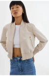Lamarque Kordella | Reversible Leather Bomber Jacket