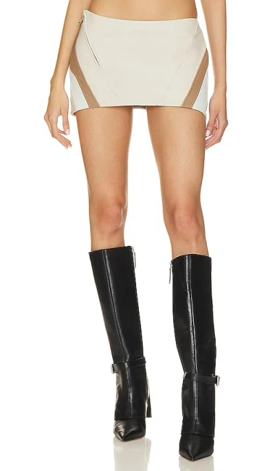 Lamarque Krissy Mini Skirt In Cream