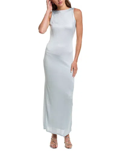 Lamarque Kyryla Sleeveless Maxi Dress In Blue