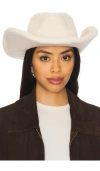 Lamarque Layda Cowboy Hat In Bone