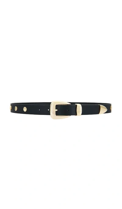 Lamarque Leather Belt In Black