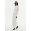 Lamarque Lindsay Knit Maxi Dress In White