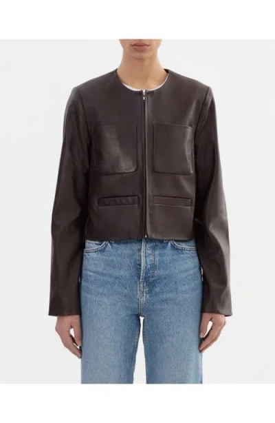 Lamarque Linette | Leather Jacket In Brown