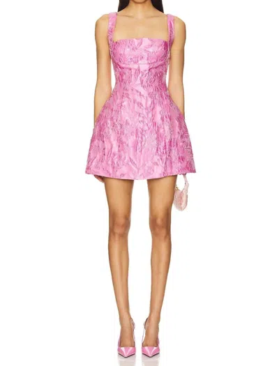 Lamarque Liza Mini Dress In Pink