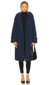 Lamarque Malani Coat In Navy