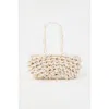 Lamarque Malena Braided Shoulder Bag In Neutral