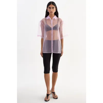 Lamarque Manda | Sheer Shirt In Purple