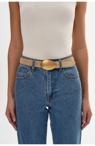 Lamarque Marbella | Suede Belt In Gray