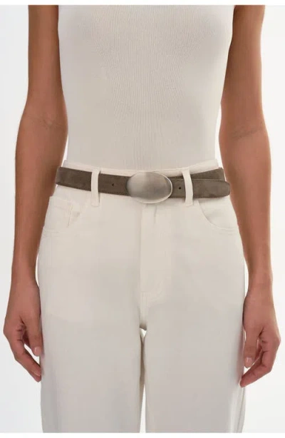 Lamarque Marbella | Suede Belt In Gray