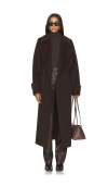 Lamarque Margaret Coat In Chocolate