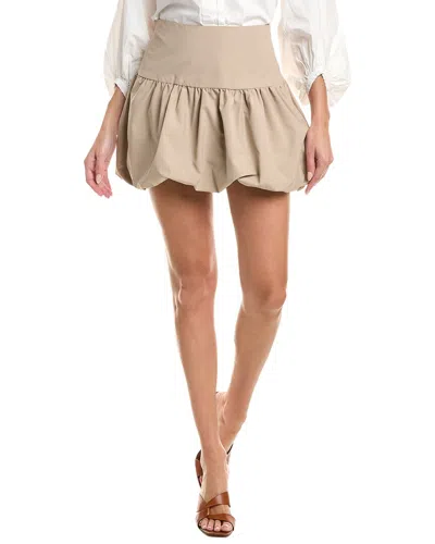 Lamarque Marigold Bubble Mini Skirt In Neutral