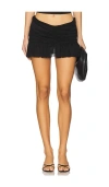 Lamarque Mattea Mesh Skort In 黑色