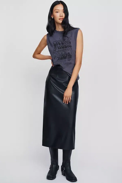 Lamarque Maylor Midi Skirt In Black