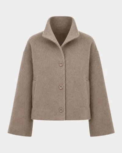Lamarque Mckenna Wool Jacket In Neutral