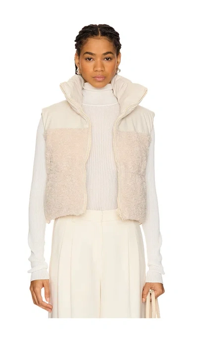 Lamarque Melicia Faux Fur Vest In Multi