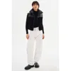 Lamarque Melicia Reversible Puffer Vest In Black