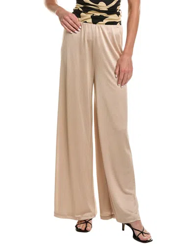 Lamarque Neela Pull On Straight Leg Pant In Gold
