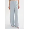 Lamarque Pull On Straight Leg Pants In Blue