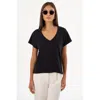 Lamarque Nerea Jersey V-neck Shirt