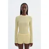 Lamarque Oana Longsleeve Top In Yellow