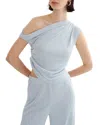Lamarque One Shoulder Ruched Top