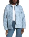 Lamarque Oversized Jacket In Blue