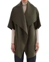 Lamarque Penelope Oversized Coat In Green