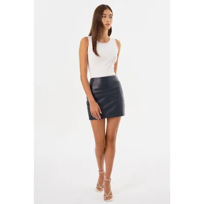 Lamarque Rowan | Leather Mini Skirt