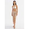 Lamarque Sanna Maxi Skirt In Gold