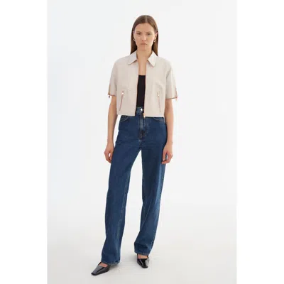 Lamarque Sevana Reversible Leather Jacket In Neutral