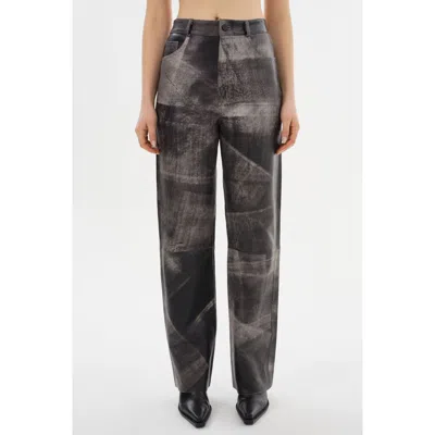 Lamarque Shannon Leather Pants In Black