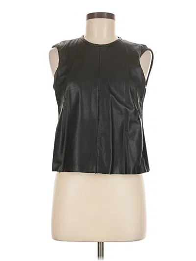 Pre-owned Lamarque Sleeveless Blouse In Black