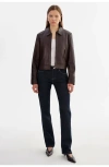 Lamarque Tess | Leather Jacket In Brown