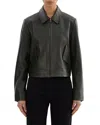 Lamarque Tess Leather Jacket In Black