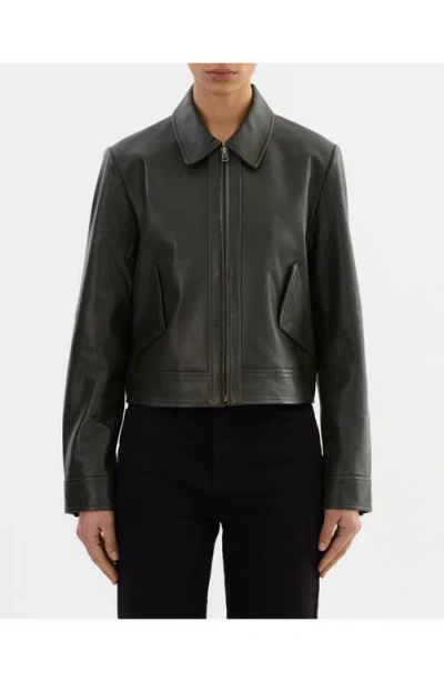 Lamarque Tess | Leather Jacket In Green