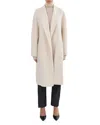 Lamarque Thara Cocoon Coat In White