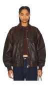 Lamarque Trevanna Jacket In Rub Off Brow