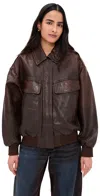 Lamarque Trevanna Jacket Rub Off Brown In Black