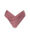 Lamarque V Cut Bikini Bottom In Purple