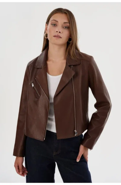 Lamarque Valeria | Leather Biker Jacket