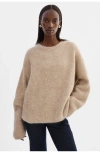 Lamarque Vera | Boxy Wool Sweater In Brown