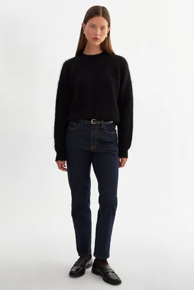Lamarque Vita Alpaca Sweater In Black