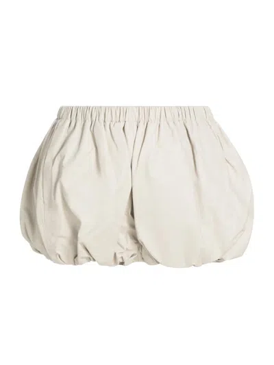 Lamarque Women's Daisy Leather Bloomer Shorts In Multi