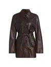 Lamarque Marlowe Coat In Brown