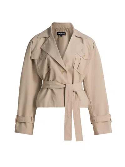 Lamarque Women's Quinn Trench Jacket In Brown